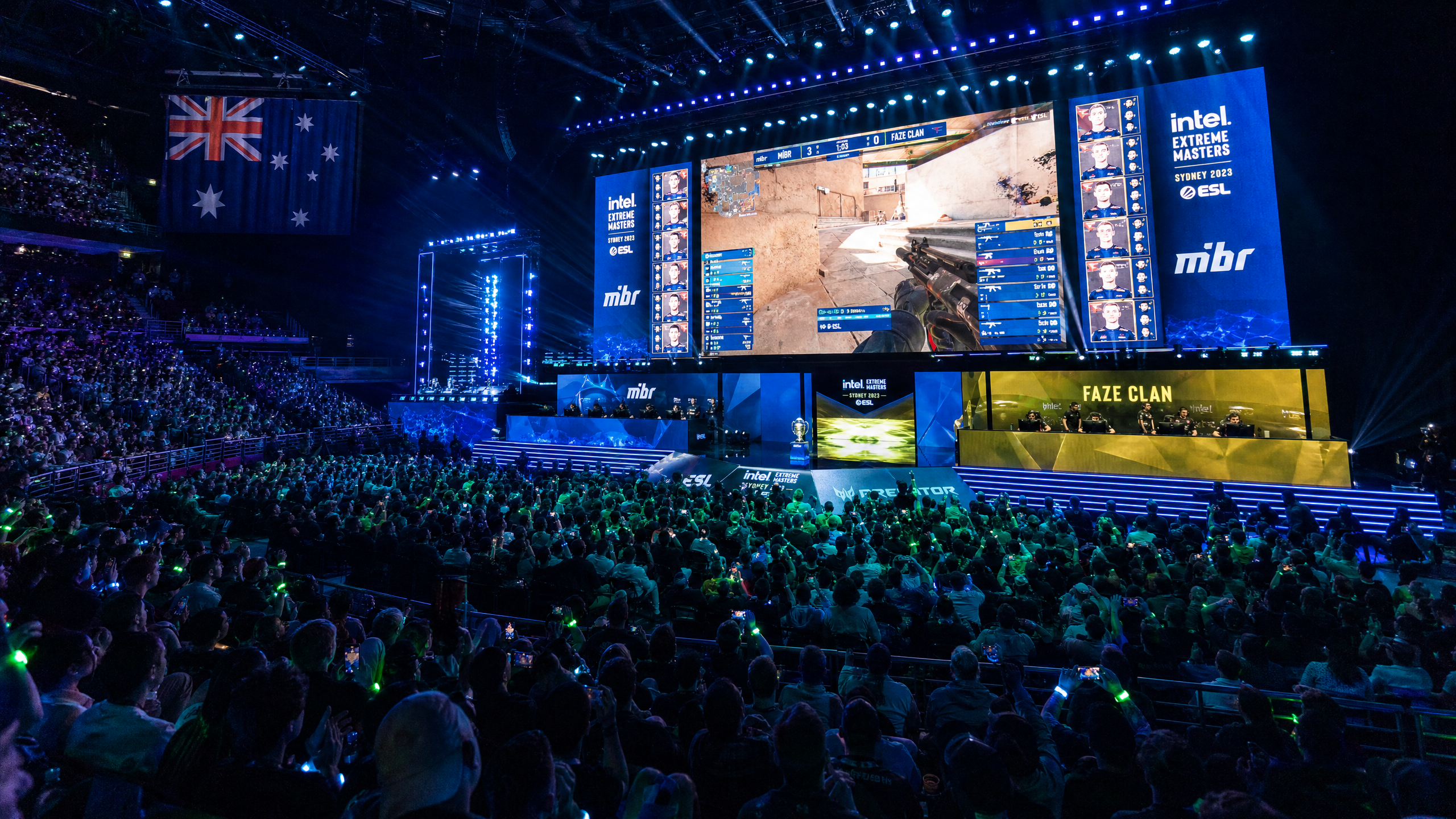 Esports tournament arena